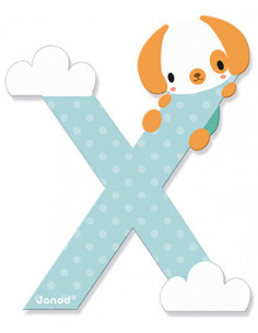 Lettre X en bois Pure - Janod 2