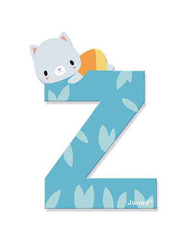 Lettre Z en bois Pure - Janod Lettre Z en bois Pure - Janod