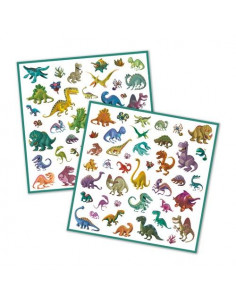 Stickers dinosaures - Djeco 2