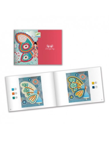 Mosaïques papillons - Djeco Mosaïques papillons - Djeco