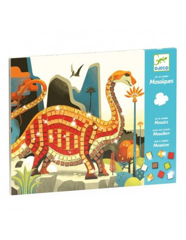 Mosaïques dinosaures - Djeco