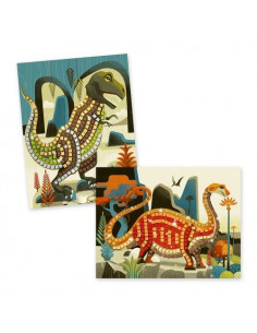 Mosaïques dinosaures - Djeco 2