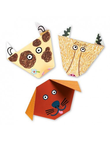 Initiation à l'origami animaux - Djeco Initiation à l'origami animaux - Djeco