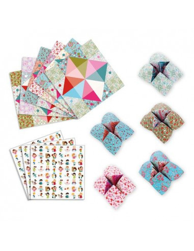 Origami cocottes à gages - Djeco Origami cocottes à gages - Djeco