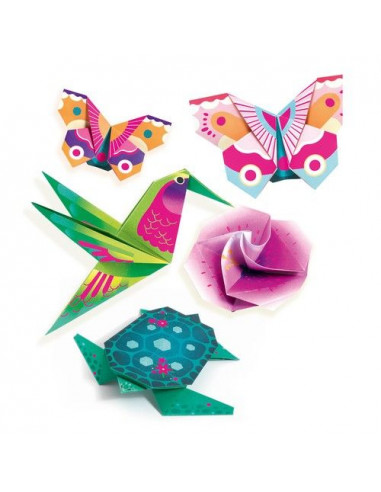 Origami tropiques - Djeco Origami tropiques - Djeco