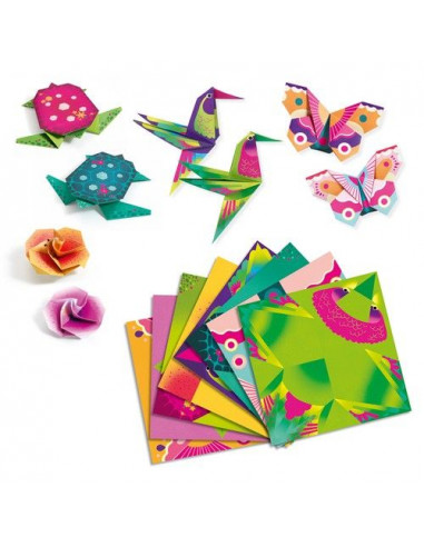 Origami tropiques - Djeco Origami tropiques - Djeco