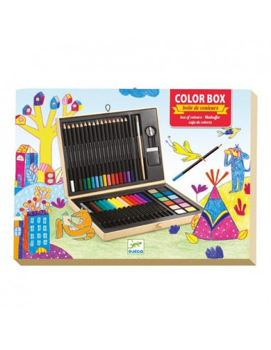 Malette de dessin - Sparkling color box - Djeco - Trésors d'Enfance à Rodez