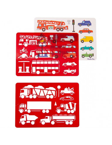 Pochoirs à dessin Véhicules... Pochoirs à dessin Véhicules...