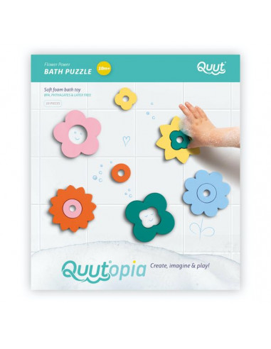 Puzzle de bain Flower Power - Quut