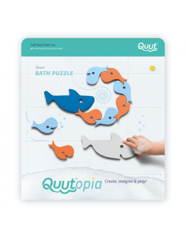 Puzzle de bain Requin  - Quut