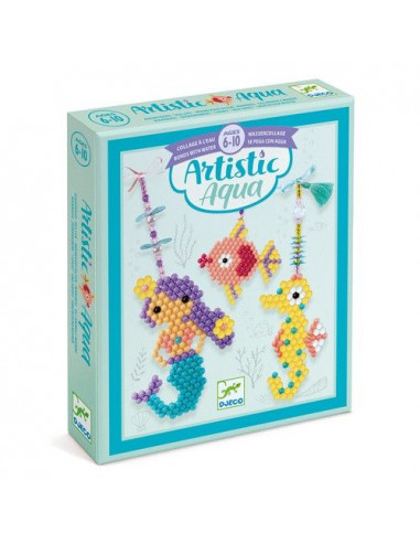 Collage à l'eau marins Artistic aqua... Collage à l'eau marins Artistic aqua...