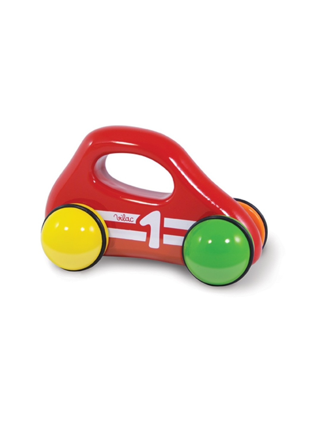 Abc voiture press & go, jouets 1er age