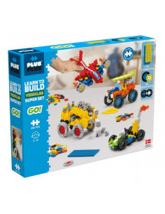 Plus Plus Go Super set véhicules 800 pièces