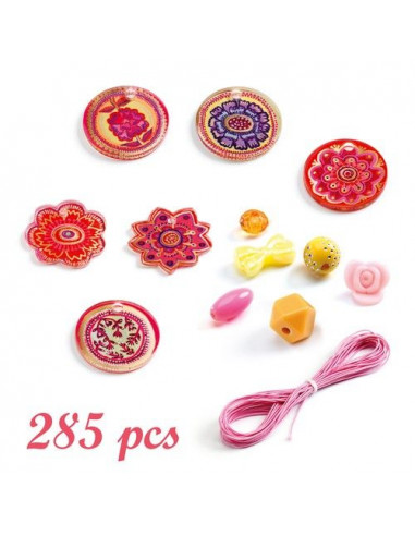 Perles fantaisies Fleur - Djeco Perles fantaisies Fleur - Djeco