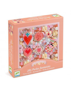 Perles fantaisies coeur -...
