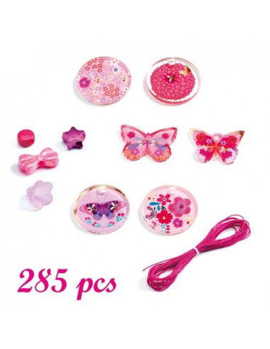 Perles fantaisies papillons - Djeco Perles fantaisies papillons - Djeco