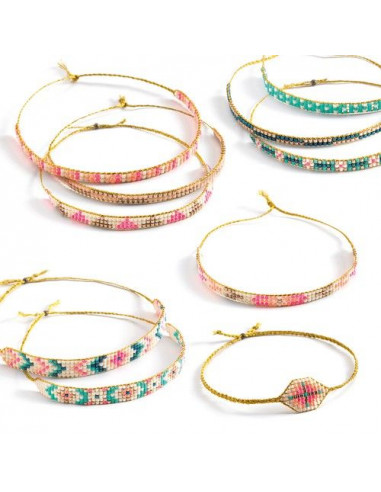 Bracelets et métier à tisser... Bracelets et métier à tisser...