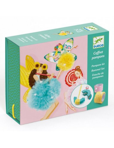Coffret pompons fées - Djeco