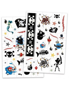 Tatouages pirates - Djeco 2