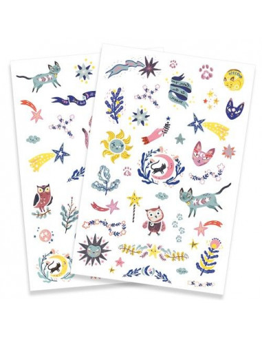 Tatouages phospho sweet dreams - Djeco Tatouages phospho sweet dreams - Djeco