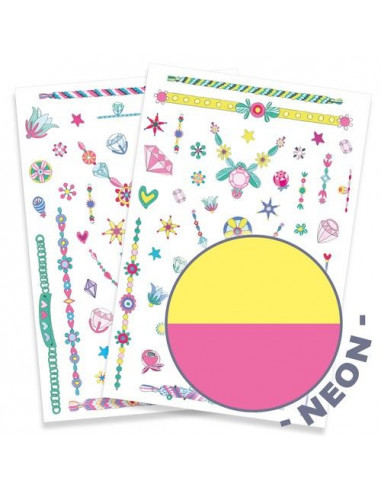 Tatouages les bijoux de Jenni - Djeco Tatouages les bijoux de Jenni - Djeco