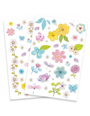 Tatouages belle des champs - Djeco Tatouages belle des champs - Djeco