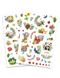 Tatouages happy spring - Djeco 2