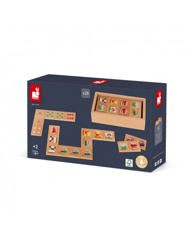 Jeu de dominos premiers mots - Janod