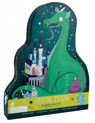 Puzzle Dragon envoûté 20 pièces -...