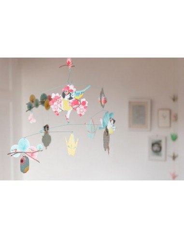 Mobile la petite rêveuse - Djeco Mobile la petite rêveuse - Djeco