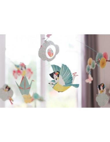 Mobile la petite rêveuse - Djeco Mobile la petite rêveuse - Djeco