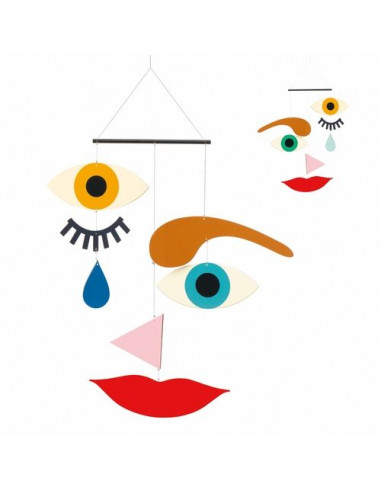 Expression mobile en bois - Djeco Expression mobile en bois - Djeco