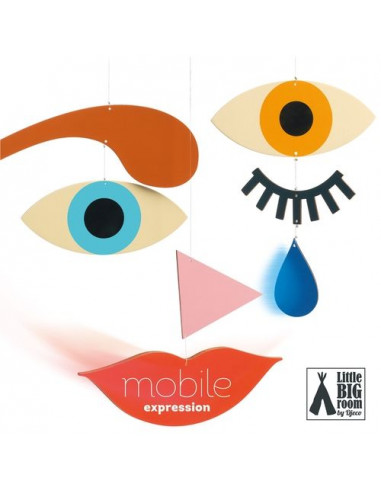 Expression mobile en bois - Djeco Expression mobile en bois - Djeco