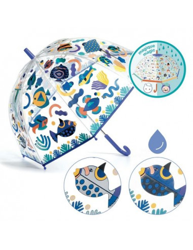 Parapluie magique poissons - Djeco Parapluie magique poissons - Djeco