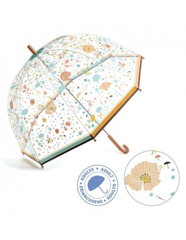 Parapluie adulte Petites fleurs - Djeco Parapluie adulte Petites fleurs - Djeco