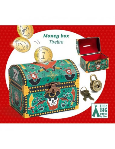 Tirelire pirate - Djeco Tirelire pirate - Djeco