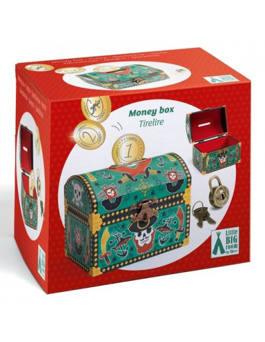 Tirelire pirate - Djeco Tirelire pirate - Djeco