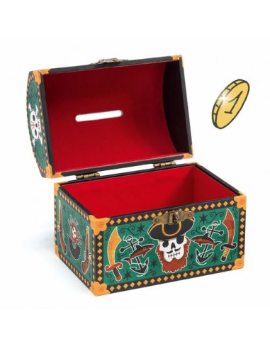 Tirelire pirate - Djeco Tirelire pirate - Djeco