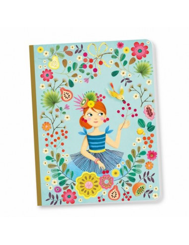 Petit carnet secret avec feutre magique Charlotte - Lovely paper by Djeco