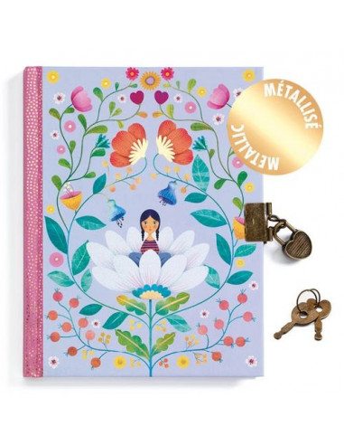 Carnet secret Marie - Lovely paper by Djeco 