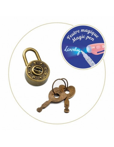 Carnet secret avec feutre magique... Carnet secret avec feutre magique...