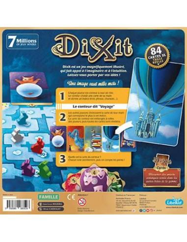 Dixit nouvelle version jusqu'à 8 joueurs Dixit nouvelle version jusqu'à 8 joueurs