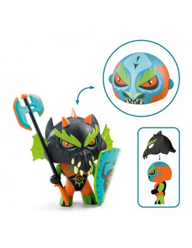 Drack knight chevalier Arty Toys - Djeco Drack knight chevalier Arty Toys - Djeco