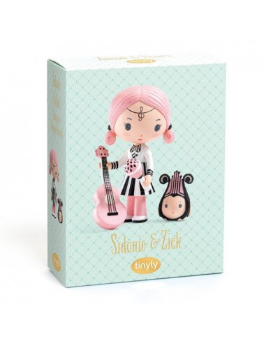 Sidonie et Zick figurines Tinyly - Djeco Sidonie et Zick figurines Tinyly - Djeco