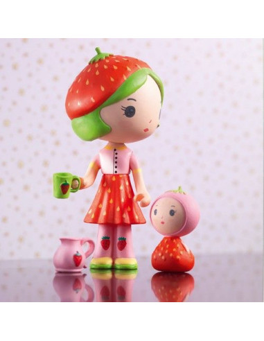 Berry et Lila figurines Tinyly - Djeco Berry et Lila figurines Tinyly - Djeco