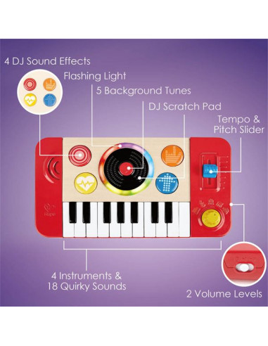 Table de mixage DJ mix - Hape Table de mixage DJ mix - Hape