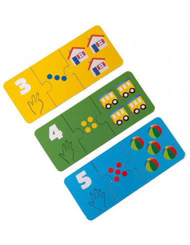 Puzzles Les chiffres Les Popipop -... Puzzles Les chiffres Les Popipop -...