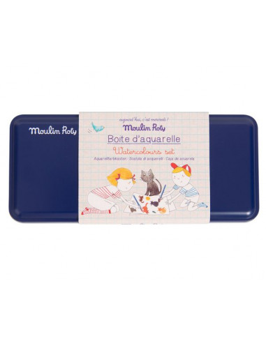 Boite aquarelle Aujourd'hui c'est... Boite aquarelle Aujourd'hui c'est...