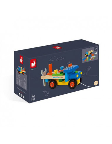 Camion de bricolage Brico'kids - Janod Camion de bricolage Brico'kids - Janod