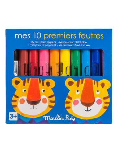 Chunkie Marqueur mousse pour enfant 8 couleurs tropical - La Poste